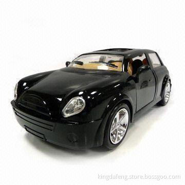 Bump and Go Action Car, Suitable for Use as Children Toy or Display Unit